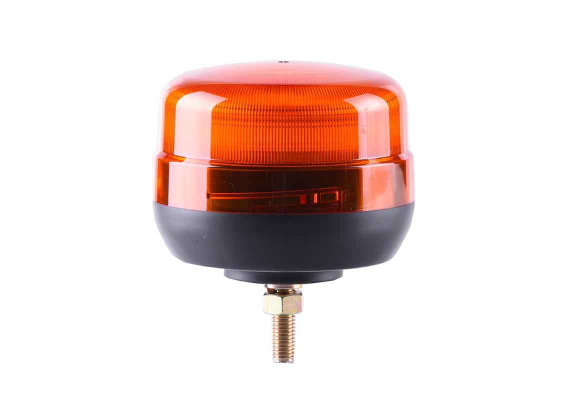 ORANGE LED BEACON FLASHING 1-POINT MOUNTING - 12/24V